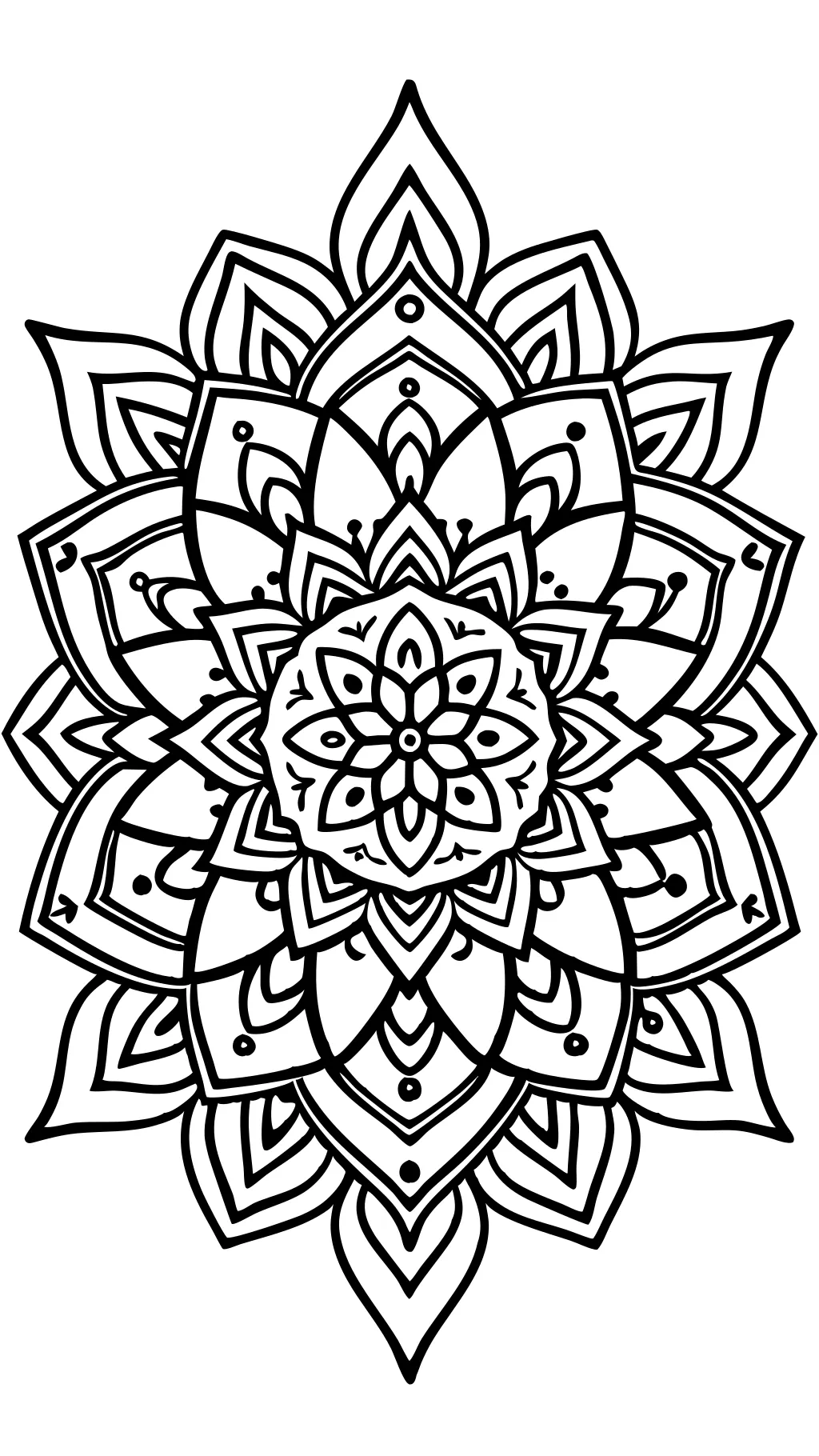 coloriages gratuits pour les adultes mandala